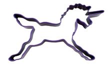 Picture of UNICORN POLY-RESIN COATED COOKIE CUTTER PURPLE 11.4CM